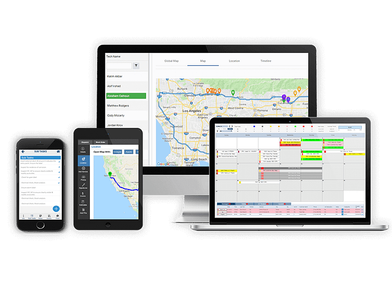 field service management software that runs on all devices
